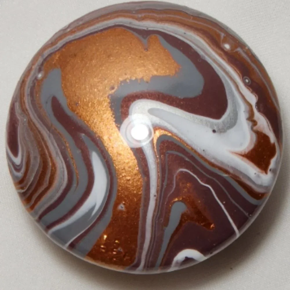 Hand Crafted Wood Resin Knobs Decorative Cabinet Door Kitchen Dresser Antique